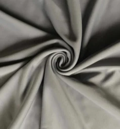 *IFR* Poly Stretch / Scuba Cloth Drape Panel w/ Sewn Rod Pocket (IFR) - Gray