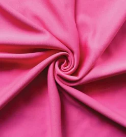 *IFR* Poly Stretch / Scuba Cloth Drape Panel w/ Sewn Rod Pocket (IFR) - Hot Pink