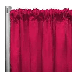 *IFR* 60" Wide Elite Taffeta Drape Panel by Eastern Mills w/ 4" Sewn Rod Pocket - Azalea