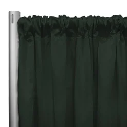 *IFR* 60" Wide Elite Taffeta Drape Panel by Eastern Mills w/ 4" Sewn Rod Pocket - Olive