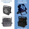 5 in 1 Battery Powered, Wireless DMX Flat LED Light