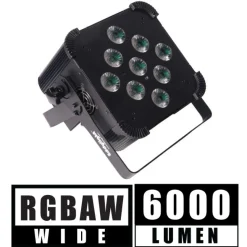 5 in 1 Battery Powered, Wireless DMX Flat LED Light