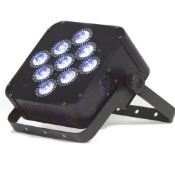 5 in 1 Battery Powered, Wireless DMX Flat LED Light