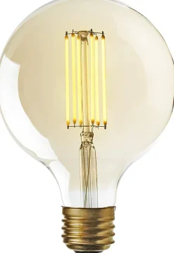 Incandescent Round 1.5" Vintage Style Edison G40 Light Bulb - 6 Pack