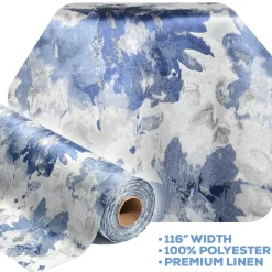 Indigo Florence by the Yard - 116" Width