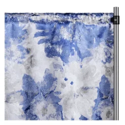 Indigo Florence Curtain Panel w/ 4" Rod Pocket - 116" Wide - Many Size Options