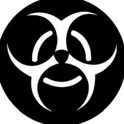 Infectious Substance - Stock Gobo for Gobo Light Projectors - Choose your size!