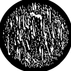 Ink Roller - Stock Gobo for Gobo Light Projectors - Choose your size!