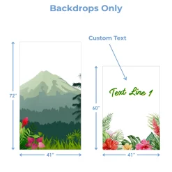 Island Bloom Foam Core Backdrop Kit by PopScene™