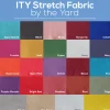 ITY Stretch Fabric by the Yard - 60" Wide