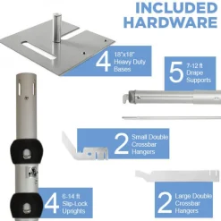 IWED AED Customizable Starter Kit 6-14ft tall
