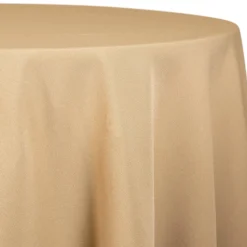 Khaki - Polyester "Tropical " Tablecloth - Many Size Options