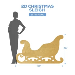 Large Christmas Sleigh