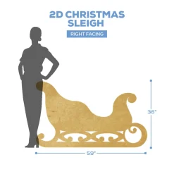 Large Christmas Sleigh