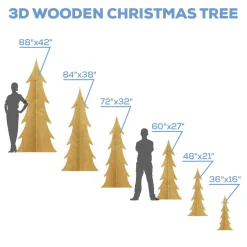Large Collapsible Christmas Tree - Select Your Size!