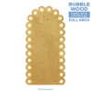 Large Full Arch Bubble Collapsing Chiara Wall Panel W/ Bulbs - Select Your Size!
