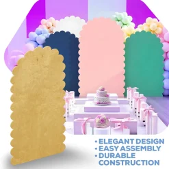Large Full Arch Bubble Collapsing Chiara Wall Panel - Select Your Size!