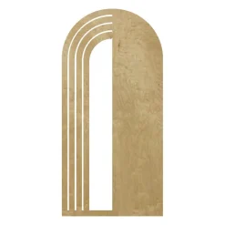 Large Half n' Half Tiered Rainbow Arch Chiara Wall Panel - Select Your Size!