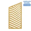 Large Left Leaning Angled Slatted Chiara Wall Panel - Select Your Size!