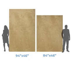 Large Rectangle Arch Collapsing Chiara Wall Panel - Select Your Size!