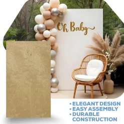 Large Rectangle Arch Collapsing Chiara Wall Panel - Select Your Size!