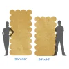 Large Rectangle Bubble Collapsing Chiara Wall Panel - Select Your Size!