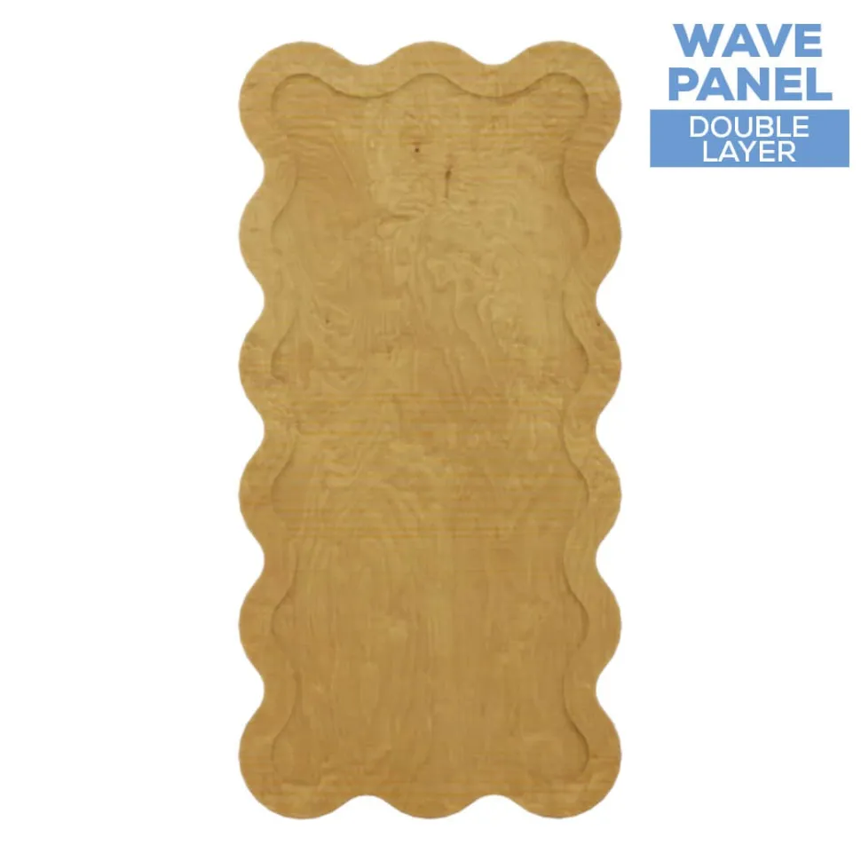 Large Wavy Collapsing Chiara Wall Panel - Select Your Size!