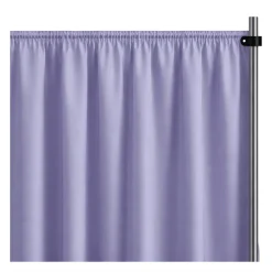 Lavender La Petite France Curtain Panel w/ 4