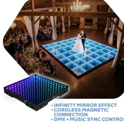 LED 3D Dance Floor - 24ft x 24ft
