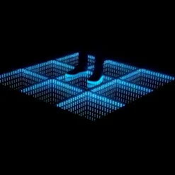 LED 3D Dance Floor w/ Magnetic Connection - 20ft x 20ft