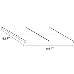 LED DMX Dance Floor - Improved! 6.6ft x 6.6ft