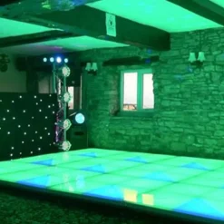 LED DMX Dance Floor - Improved! Flight Cases Included - 6.6ft x 9.9ft