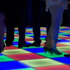 LED DMX Dance Floor - Improved! 9.9ft x 9.9ft