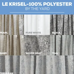 Le Krisel Tablecloth by Eastern Mills - Teal - Many Size Options