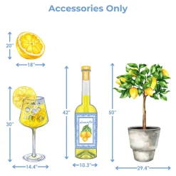 Lemoncito Foam Core Backdrop Kit by PopScene™