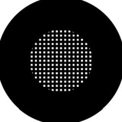 Les Mis Grill 1 - Stock Gobo for Gobo Light Projectors - Choose your size!