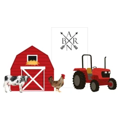 Lil' Red Barn Foam Core Backdrop Kit by PopScene™