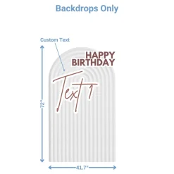 Little Angel Foam Core Birthday Backdrop Kit by PopScene™