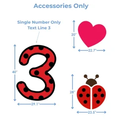Love Bug Foam Core Backdrop Kit by PopScene™