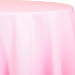 Lt.Pink - Polyester "Tropical " Tablecloth - Many Size Options