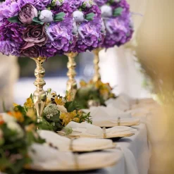 LUXE Lilac Rose Peony Hydrangea Mixed Table Centerpiece - Choose Your Size!