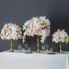 LUXE Pink, White & Champagne Rose & Orchid Mixed Table Centerpiece - Choose Your Size!