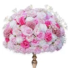 LUXE Pink & White Rose & Baby‘s Breath Table Centerpiece - Choose Your Size!
