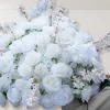 LUXE White Rose & Daisy Table Centerpiece - 28 Inches