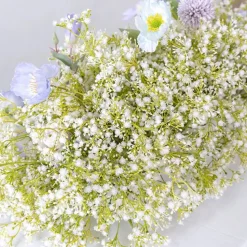 LUXE White Rose & Daisy Table Centerpiece - 28 Inches