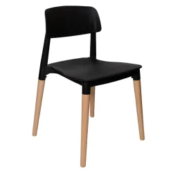 Marcus Mid-Century Dining Chair - Black