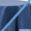 Marine - Royal Slub Designer Tablecloth - Many Size Options