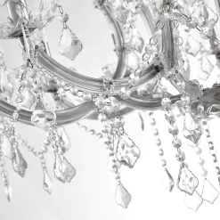 Medium Luxe 12-Arm Empress Crystal Chandelier - 24