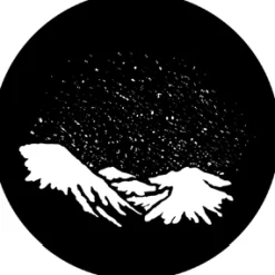 Midnight Snow - Stock Gobo for Gobo Light Projectors - Choose your size!