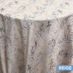 Minerals Tablecloth by Eastern Mills - Beige Granite Pattern - Many Size Options